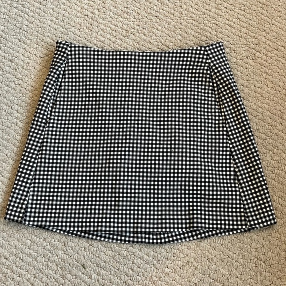 Gingham Mini skirt